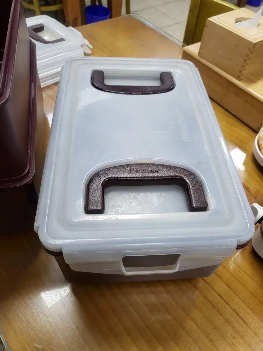 김치통 3점